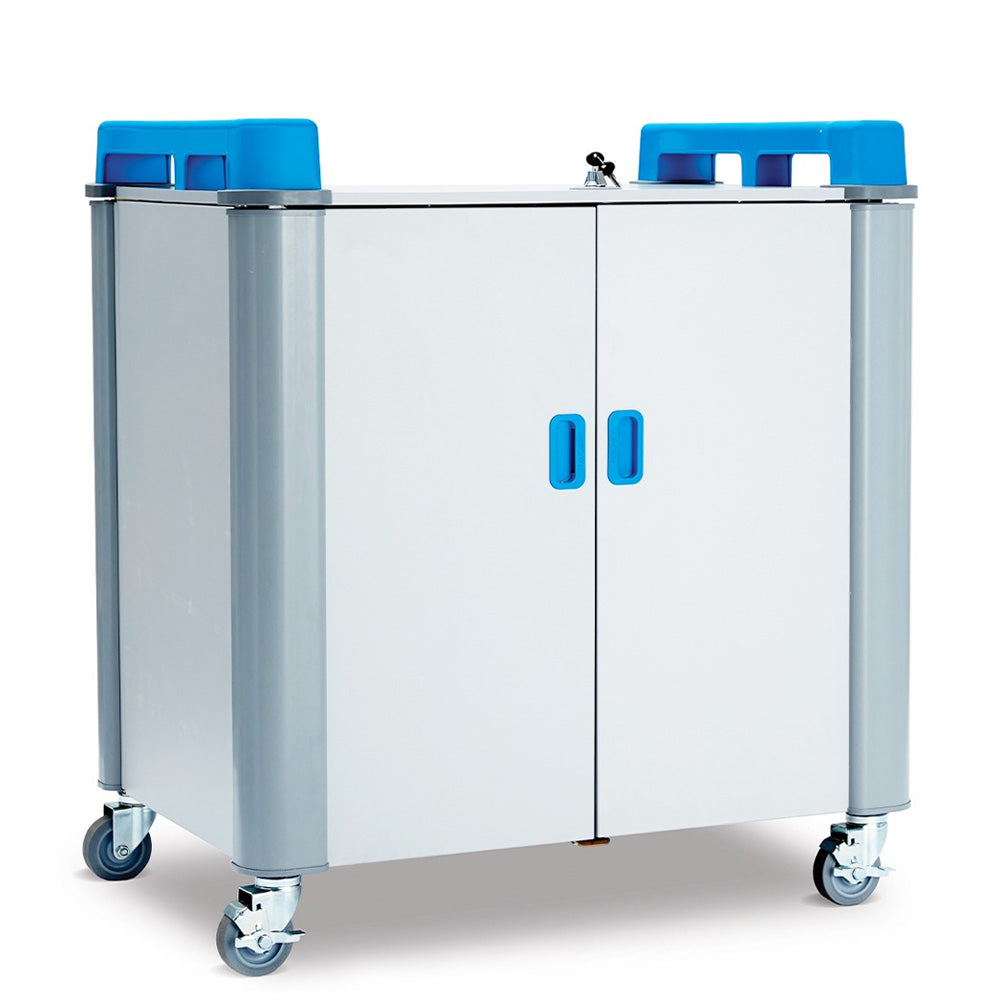 LapCabby mobile vertical AC charging cabinet  – 32 devices