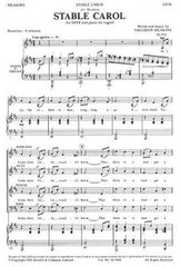 Vaughan Meakins: Stable Carol - SATB and piano or organ