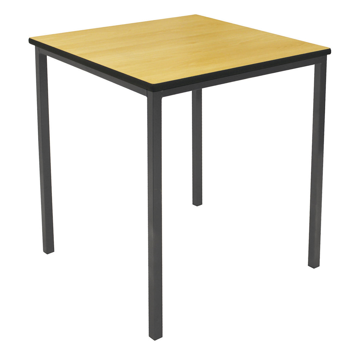 Advanced Furniture Fully Welded Frame Square Classroom Table with PU Edge