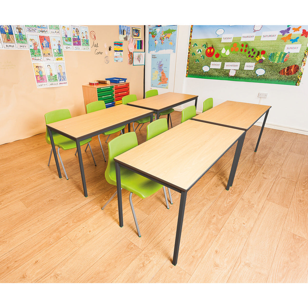 Rect.W/Table Sizemark 5 Beech