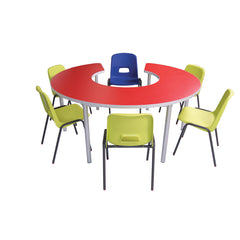 Keyhole Table Sm 1 Poppy Red