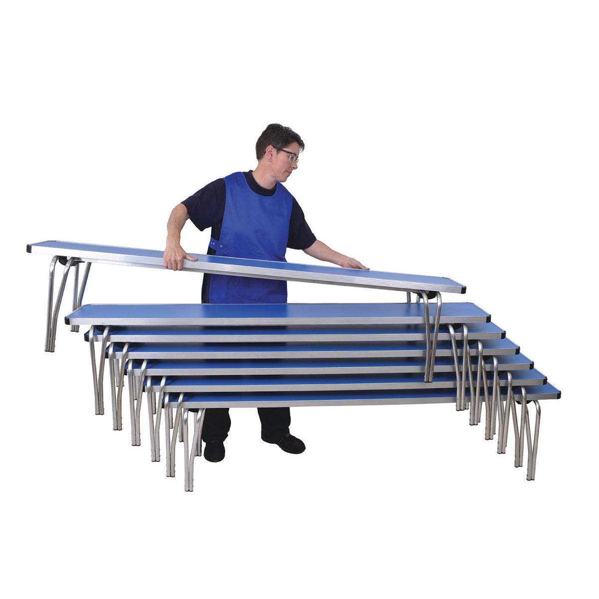 S/Bench 1220 X 254 X 432Mm Snow Grit