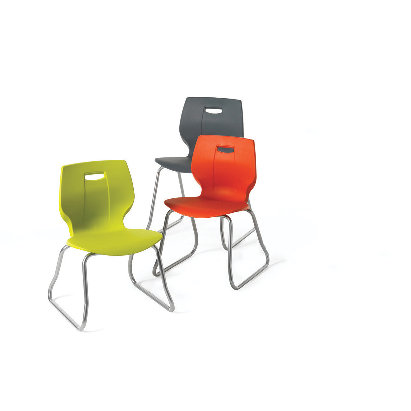 Geo Chair Sizemark 6 Red