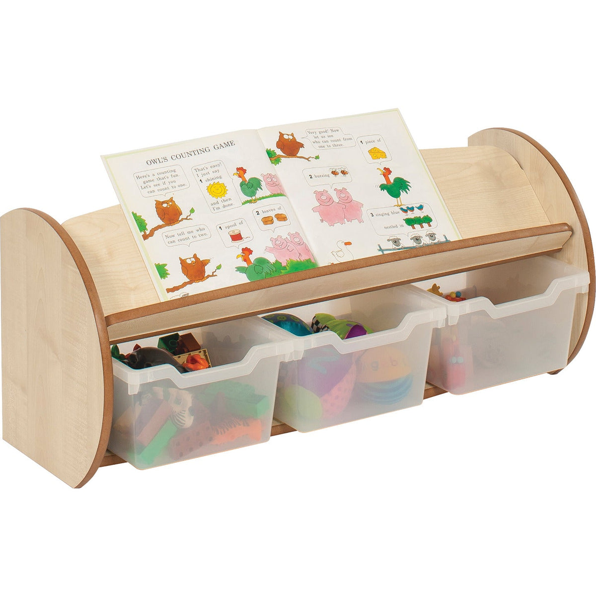 Mini Display+Tray Unit Clear Trays