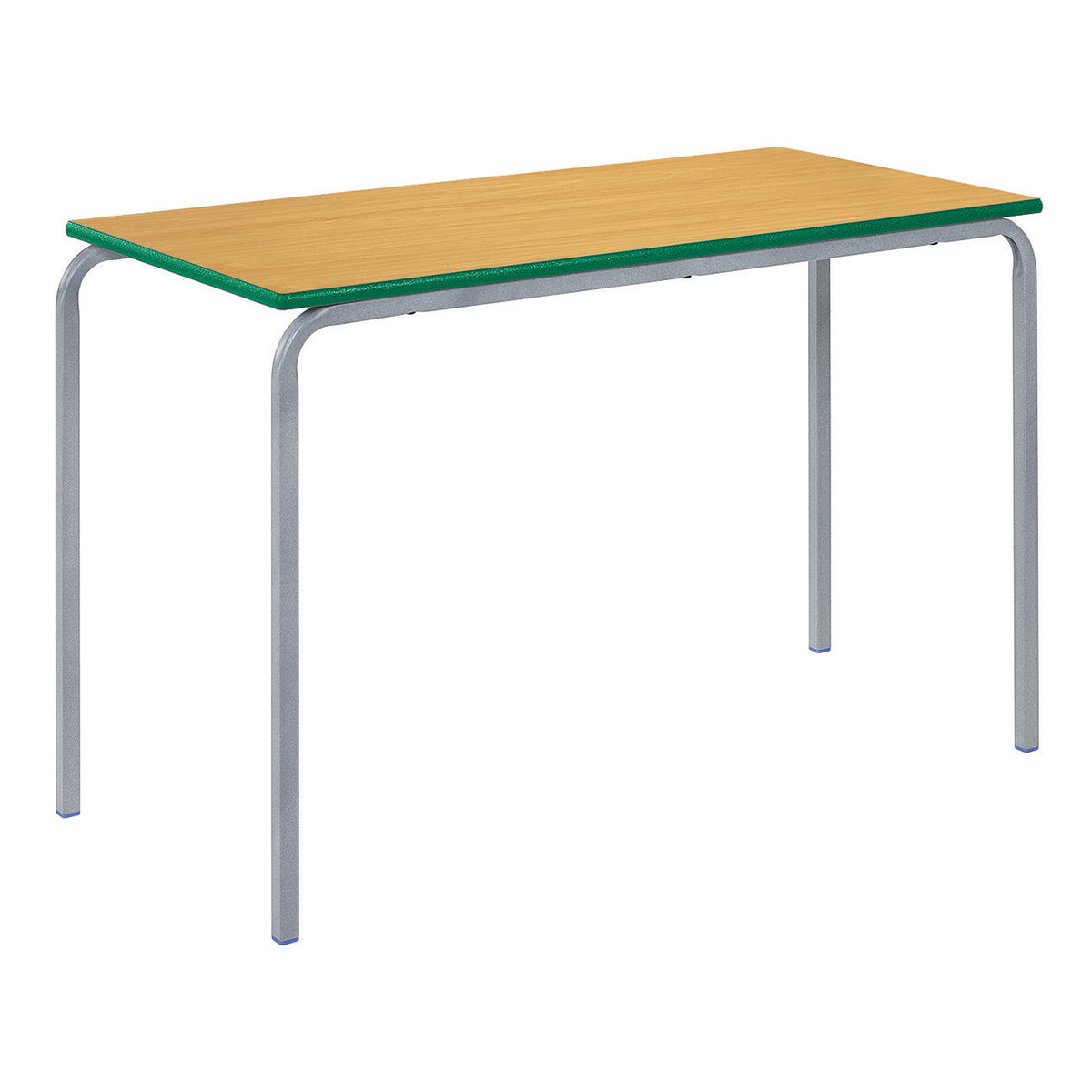 Metalliform Rectangular Fully Welded Coloured Edge Table