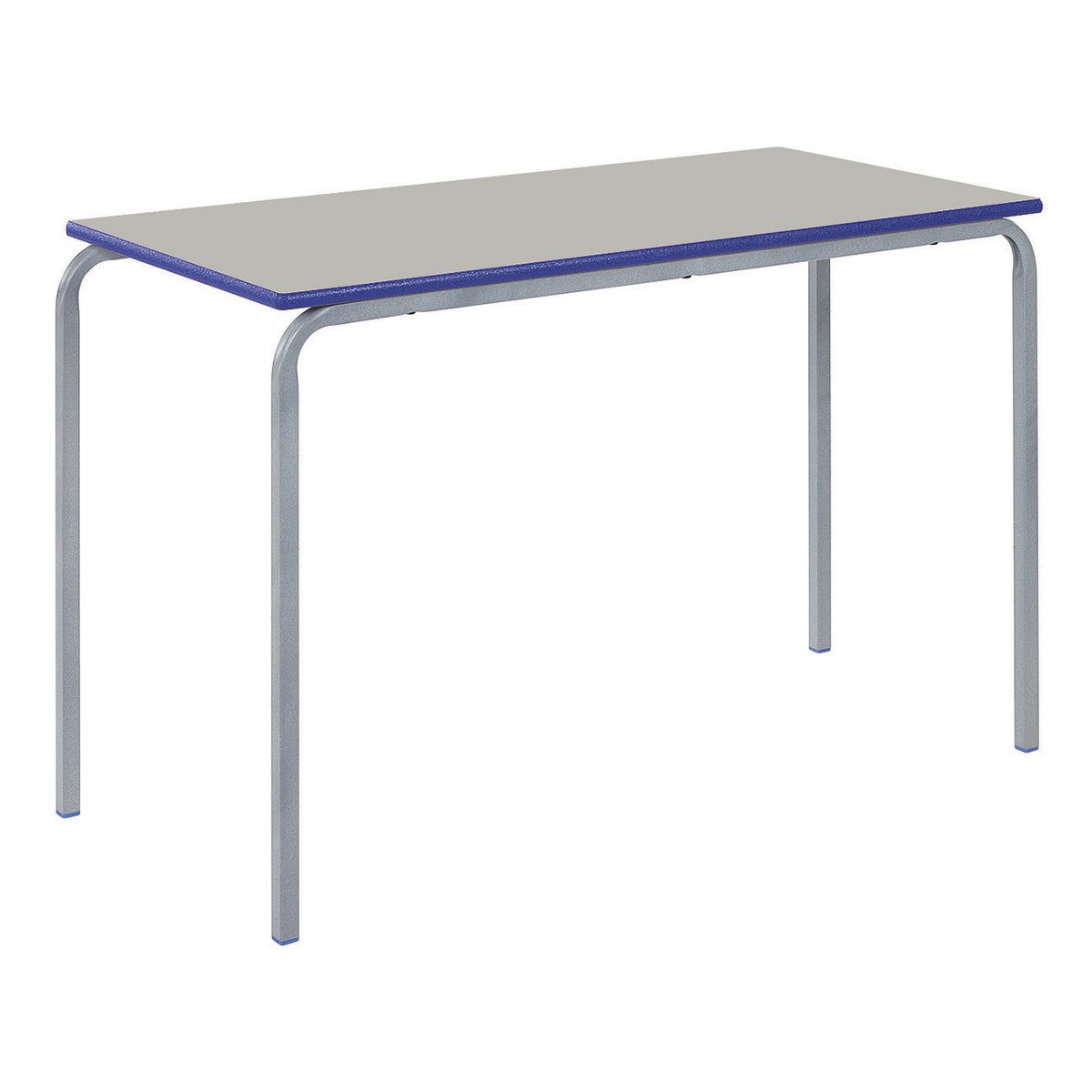 Metalliform Rectangular Crushbent Coloured Edge Table