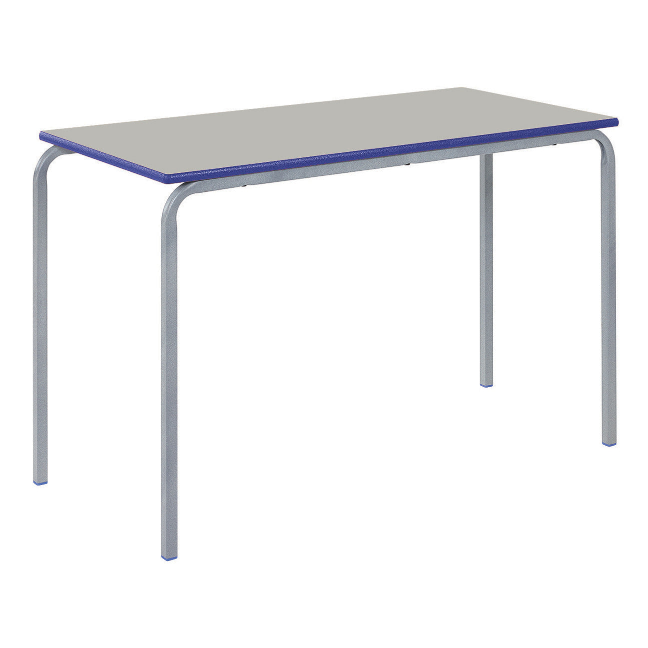 Metalliform Rectangular Crushbent Coloured Edge Table