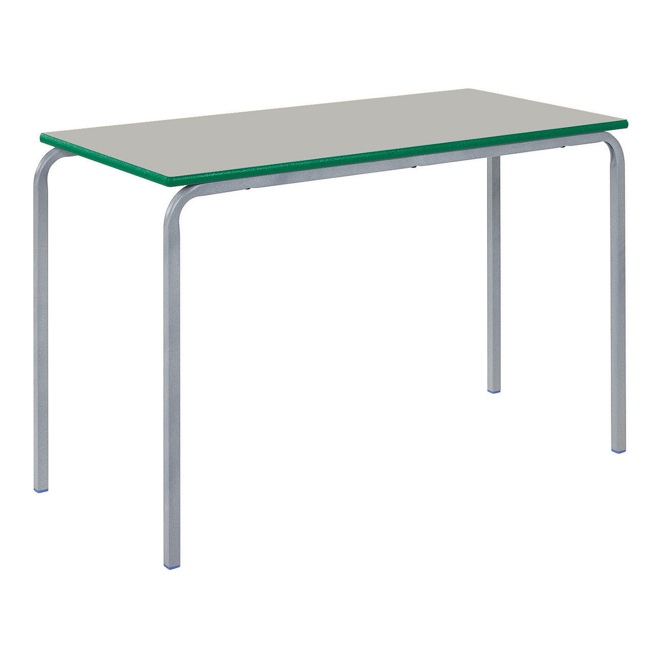 Metalliform Rectangular Crushbent Coloured Edge Table