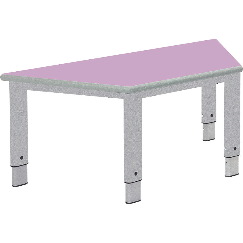 Table L/Grey Fr Pu Edge Trape L/Grey
