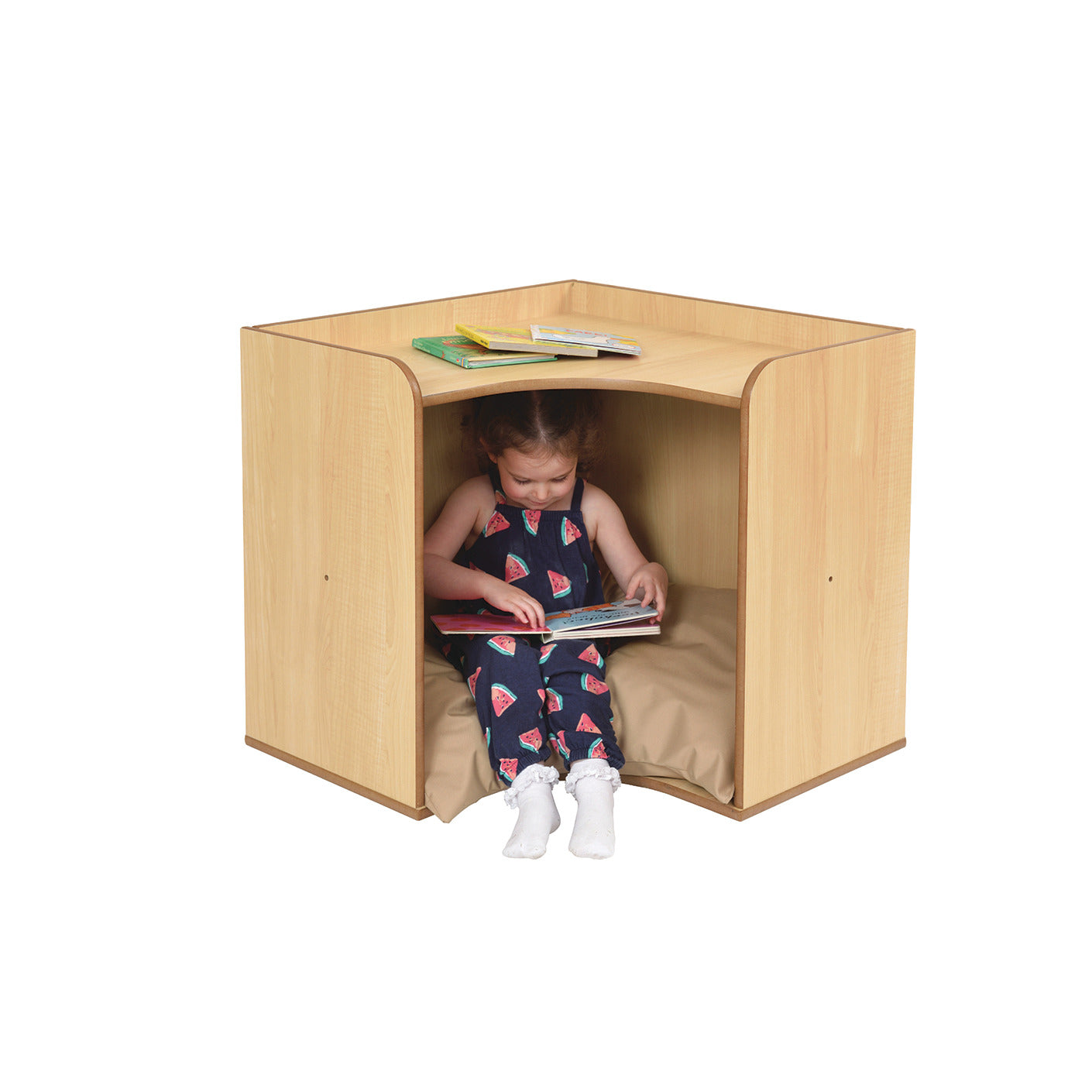 Cosy Corner With Tan Cushion