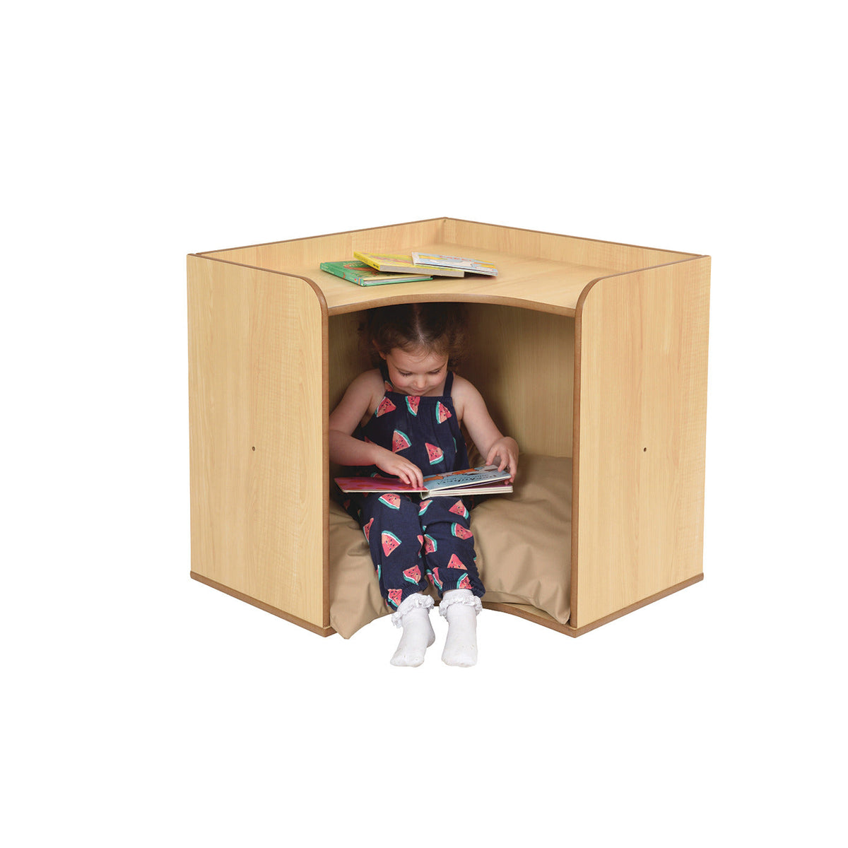 Cosy Corner With Tan Cushion