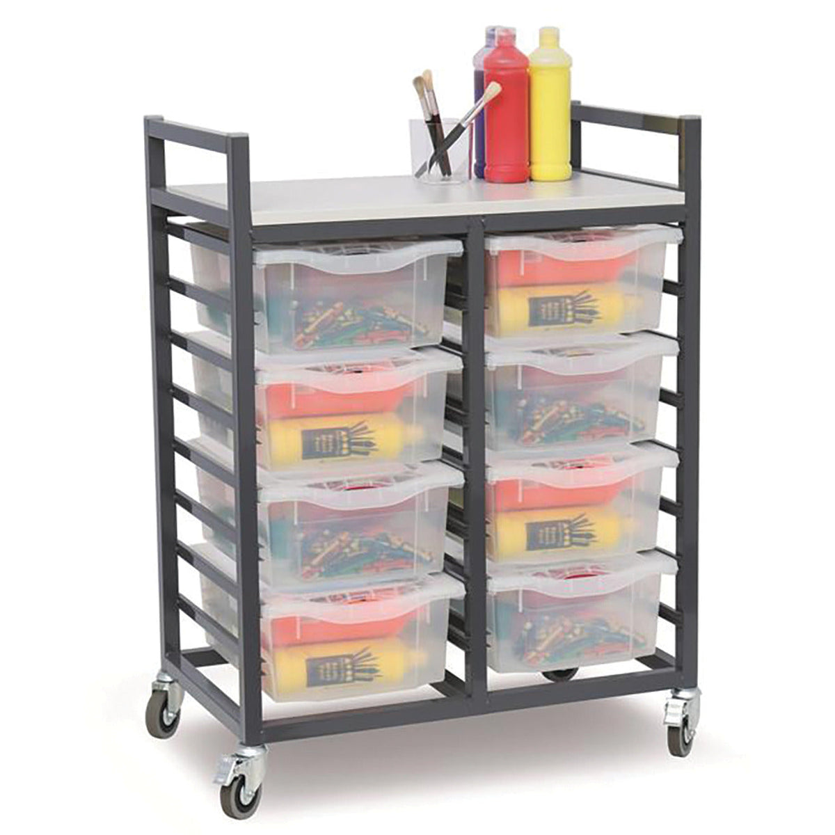 Art Trolley Grey Frame