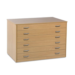 6 Drawer Chest Beech