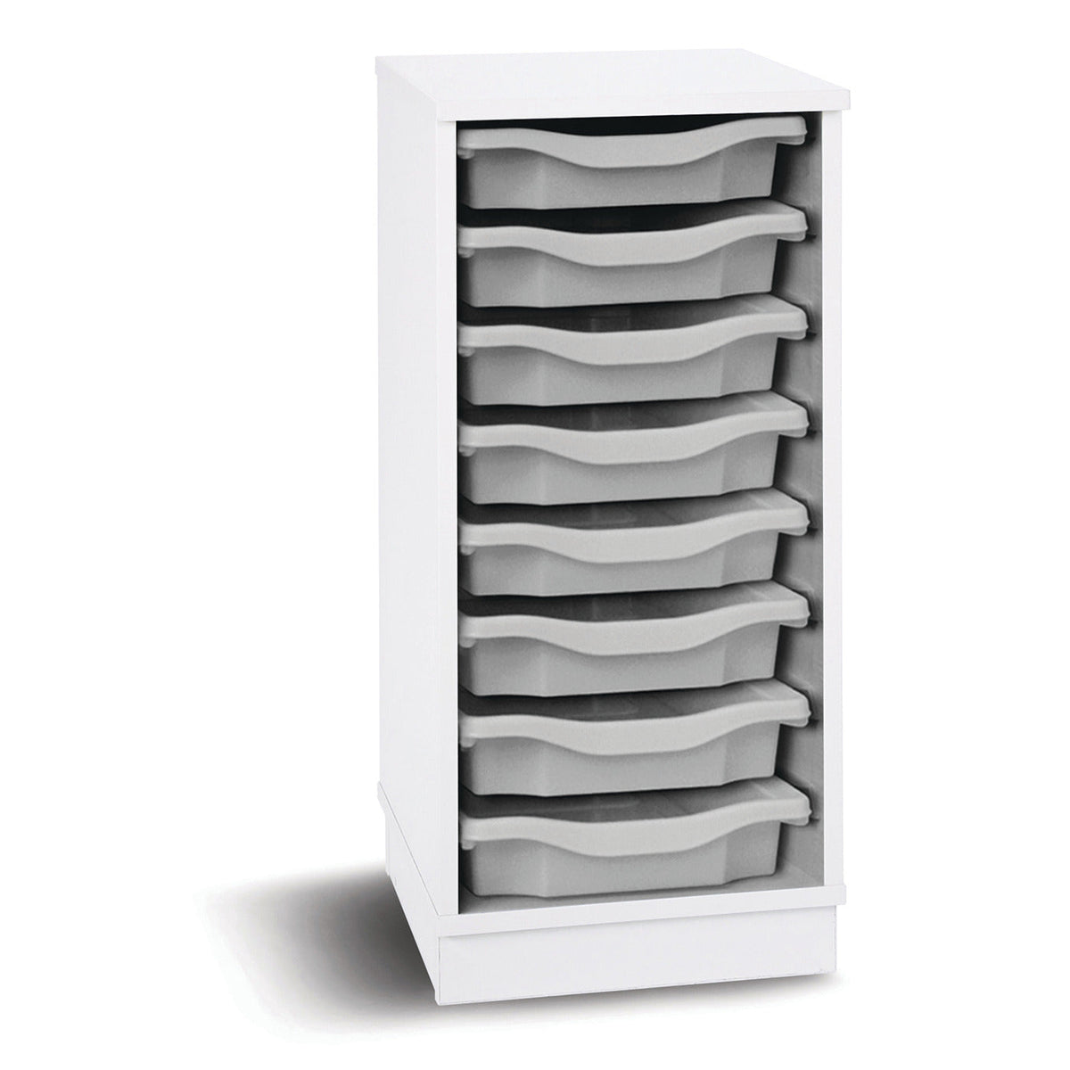 8 Tray Unit Grey
