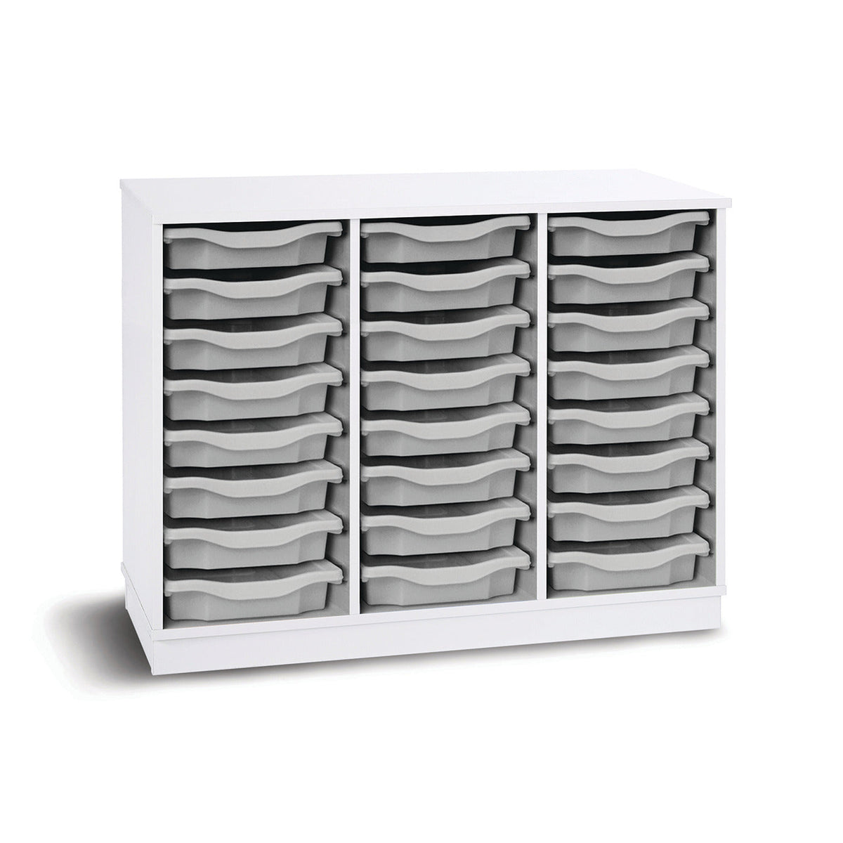 24 Tray Unit White