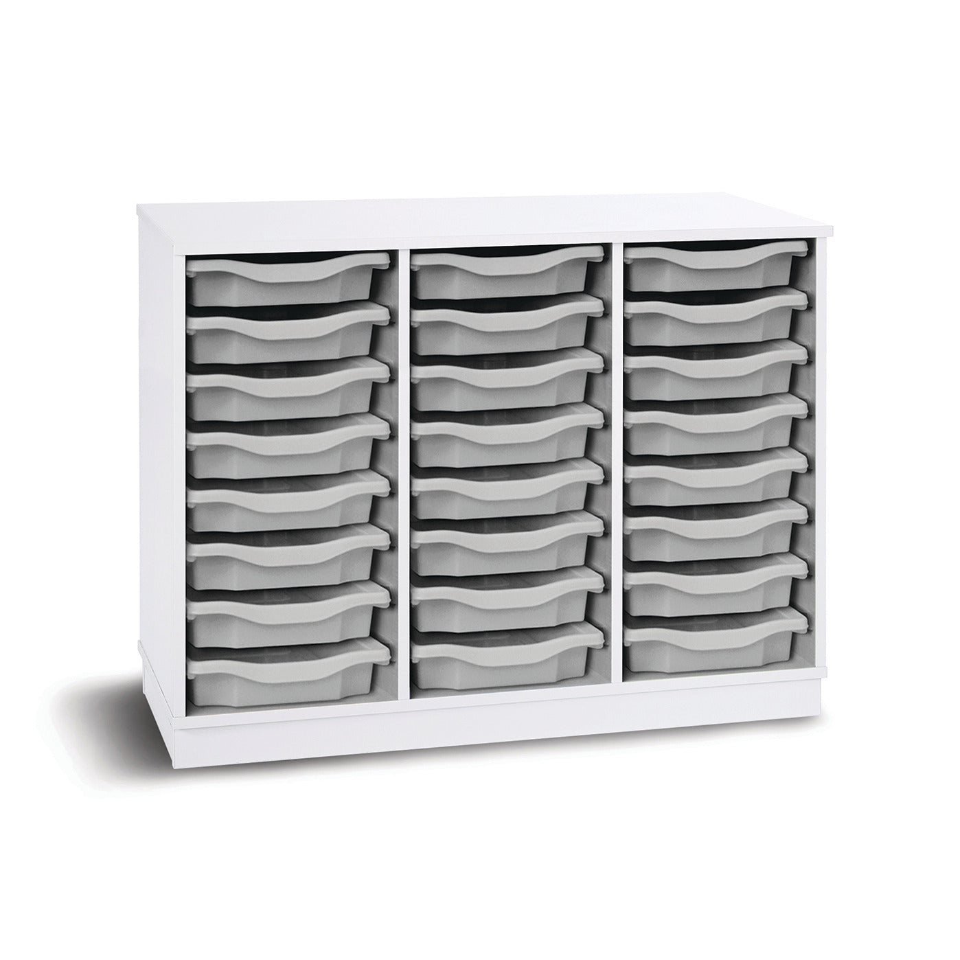 24 Tray Unit Grey