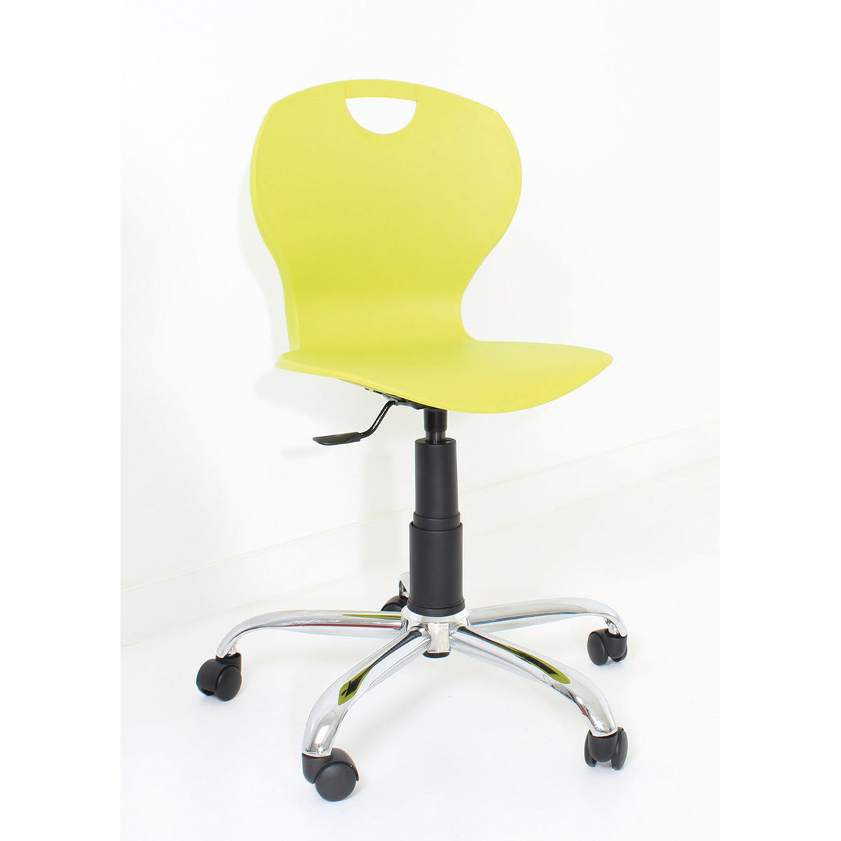 Evo Ict Chair Chrome Base Flame