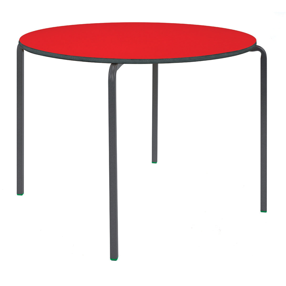 Circular N/S Table Sizemark 4 Red