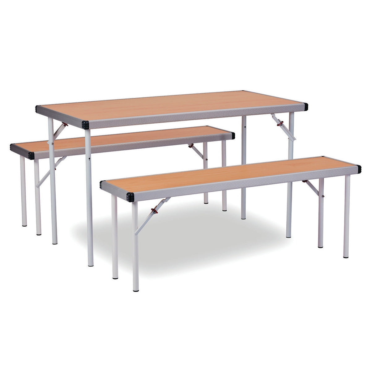 Folding Table 1220X610X530Mm Grey
