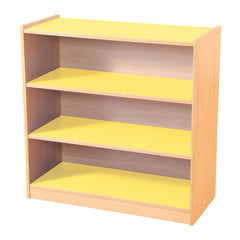 Pastel Stor 3 Shelf Bkcse Green