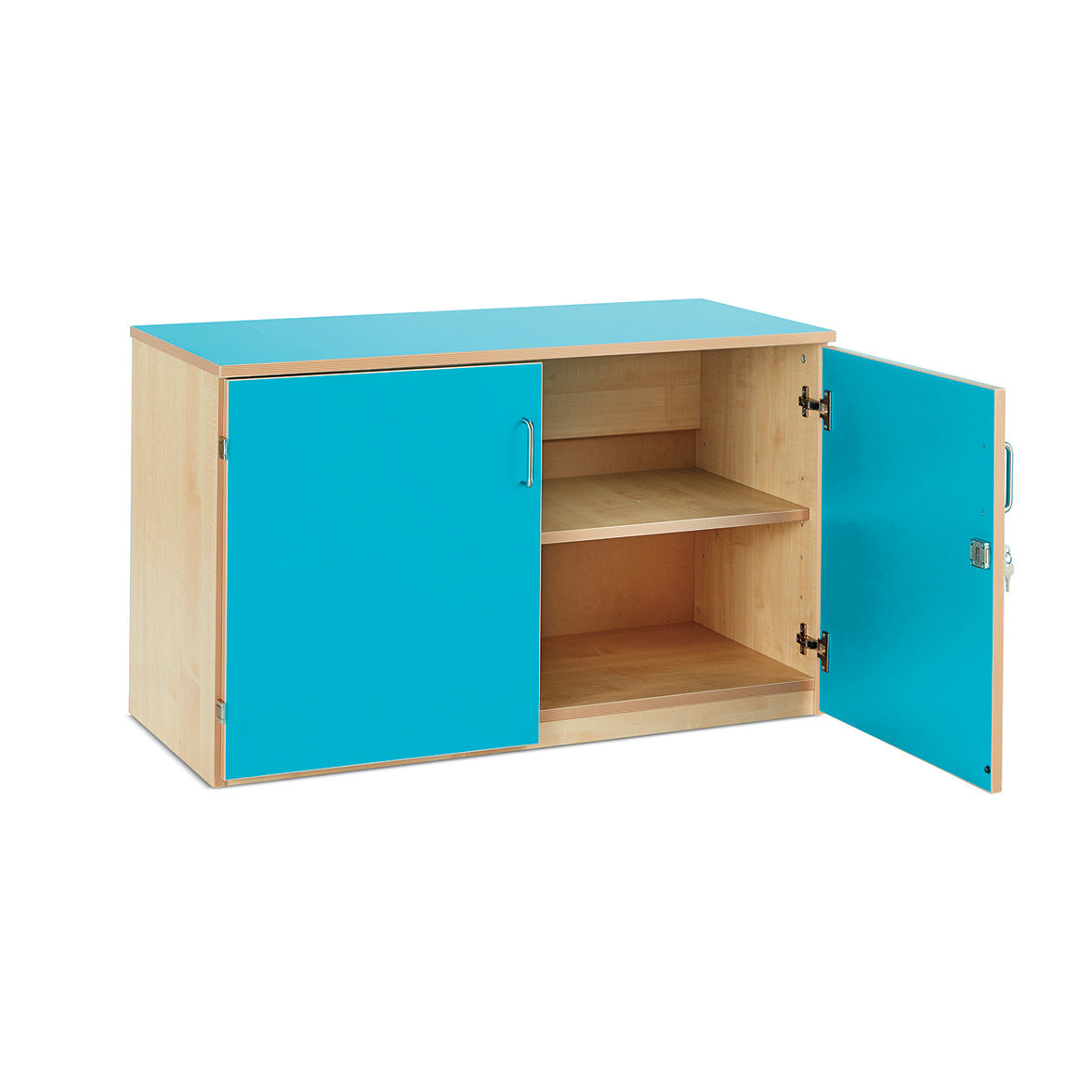 Stk Cupb Lock 1 Shelf Tangerine