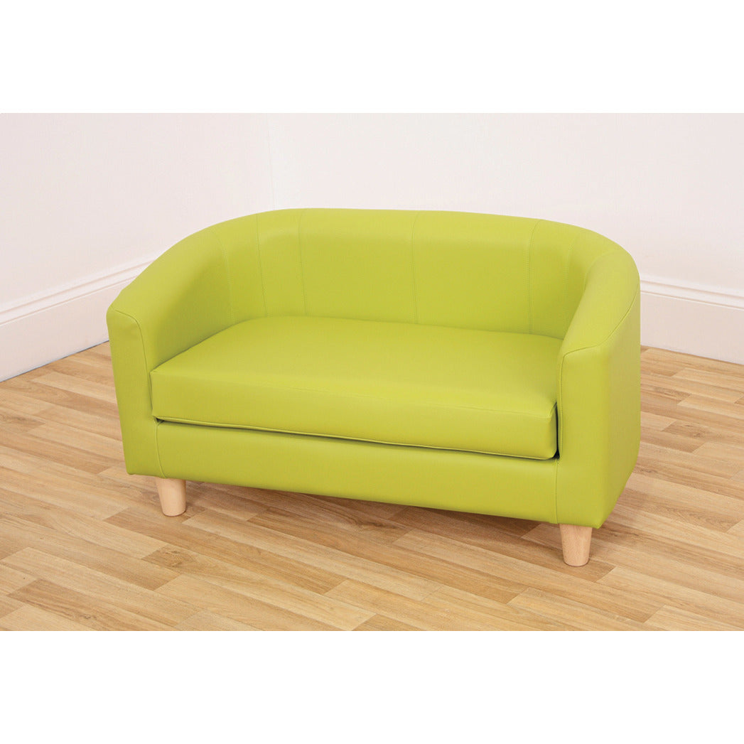 Acorn Tub Sofa Scarlet