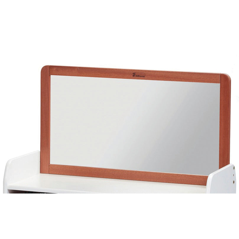 Bambino Mirror For Store Unit Walnut