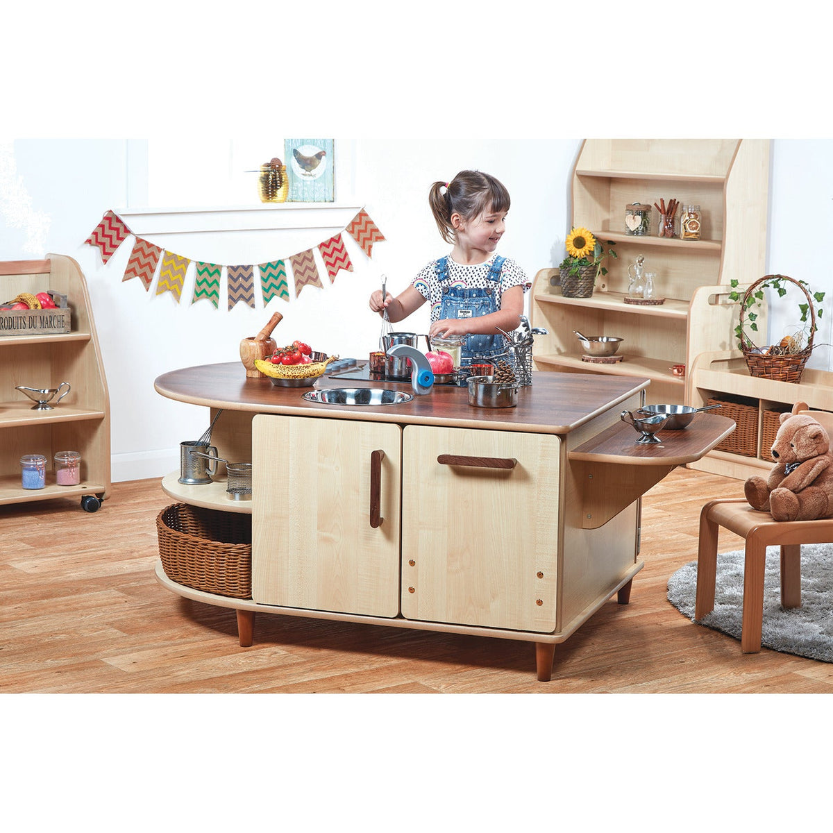 Preschool Kitchen 1460X860X600