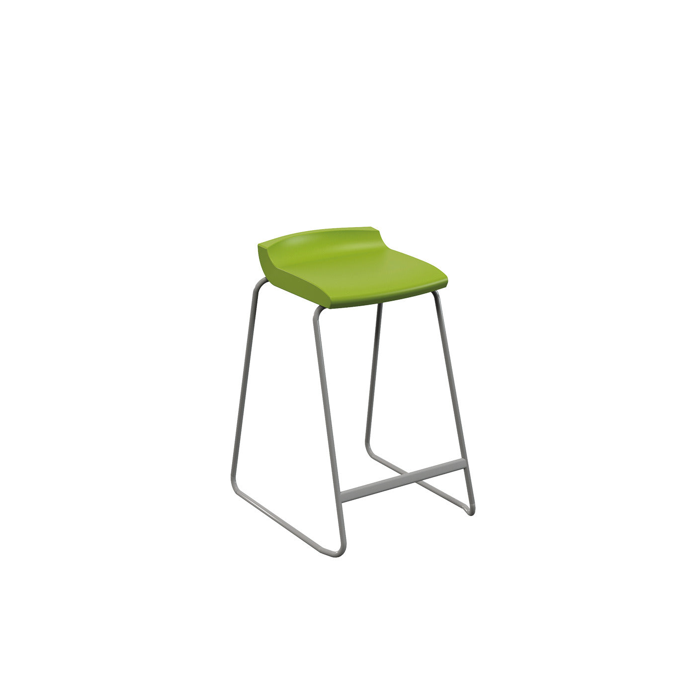 Postura Stool Lime Zest 560Mm