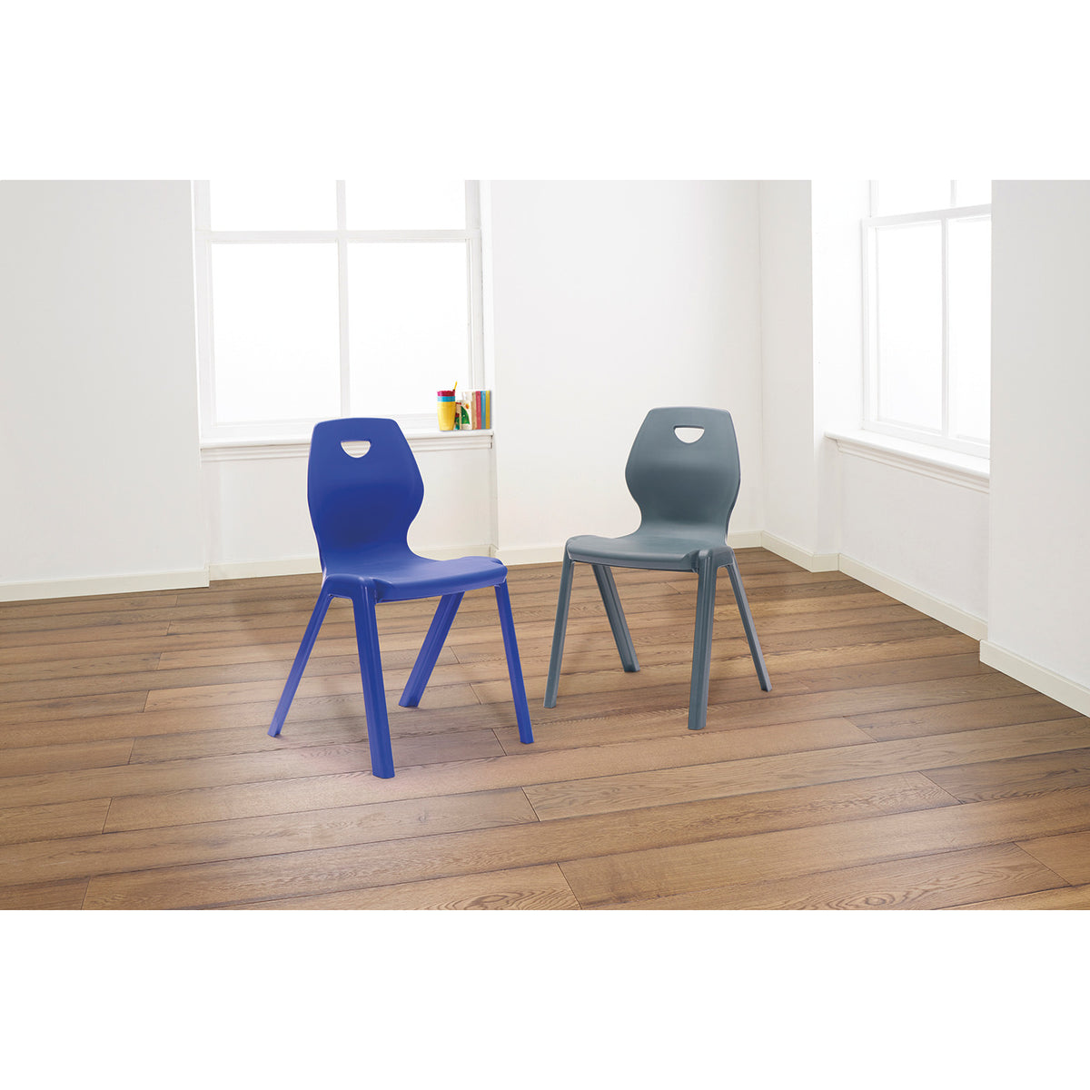 One Piece Seat Blue Size Mark 1 Set of 8