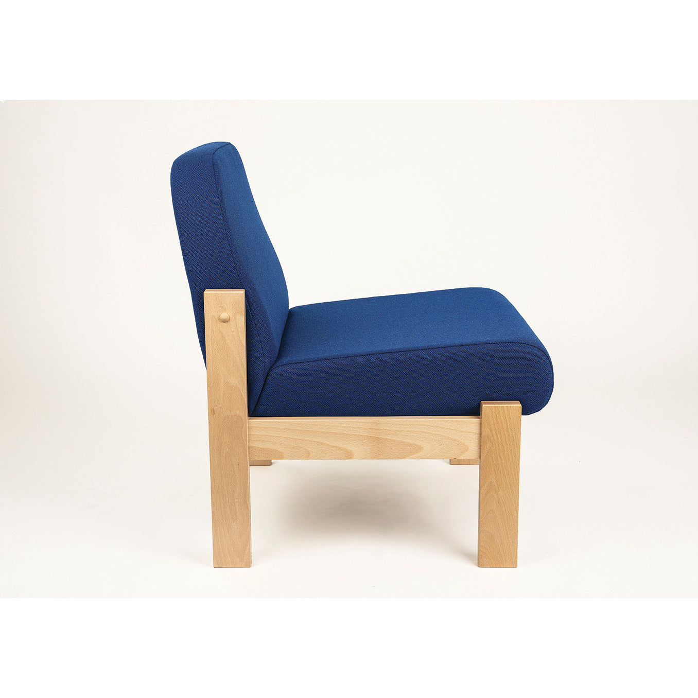 Reception Chair N/Beech No Arms