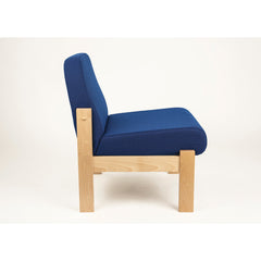 Reception Chair N/Beech No Arms