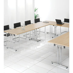 Folding Tables Rect 1200 W Oak