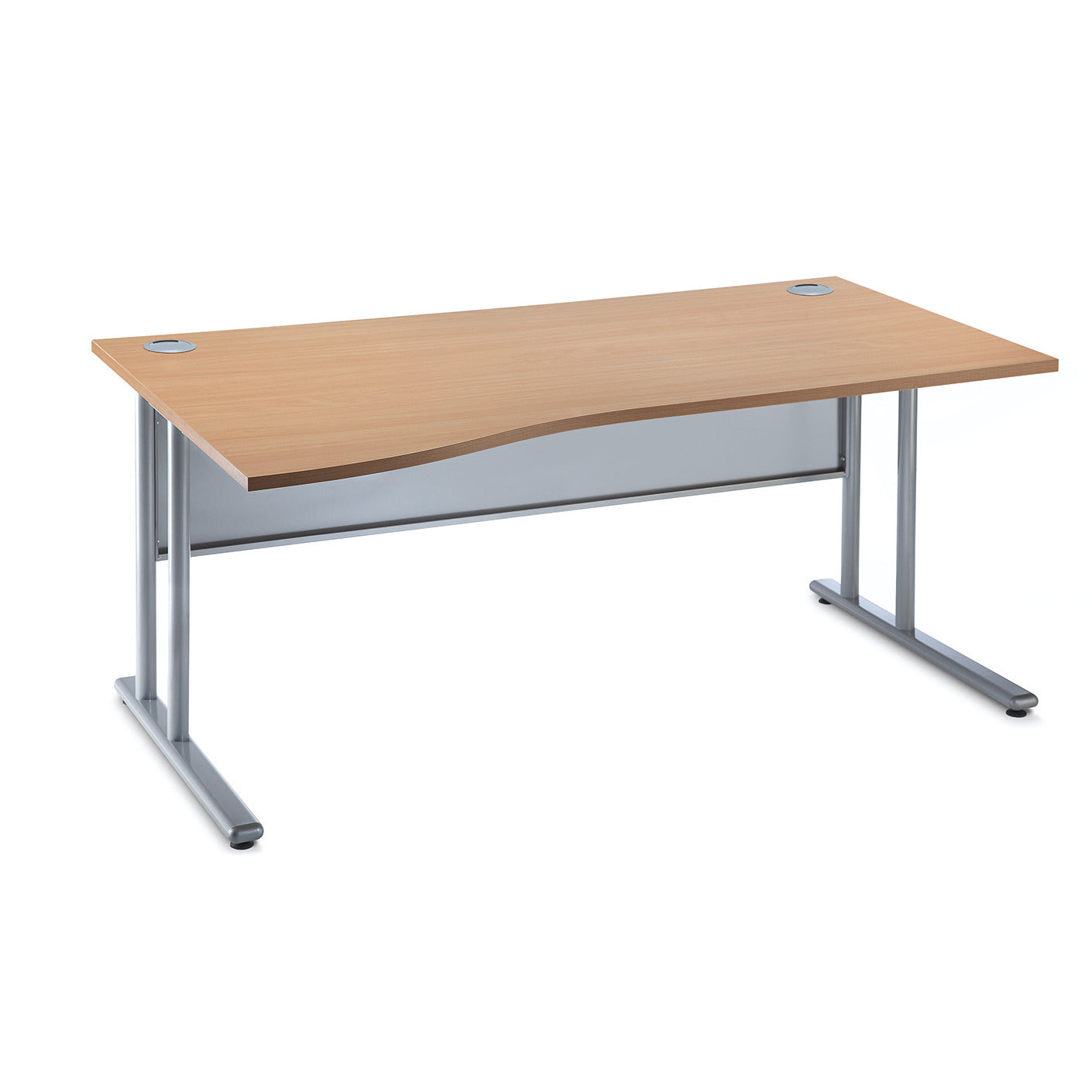 Wave Dsk 1600W Lft Rtrn Beech