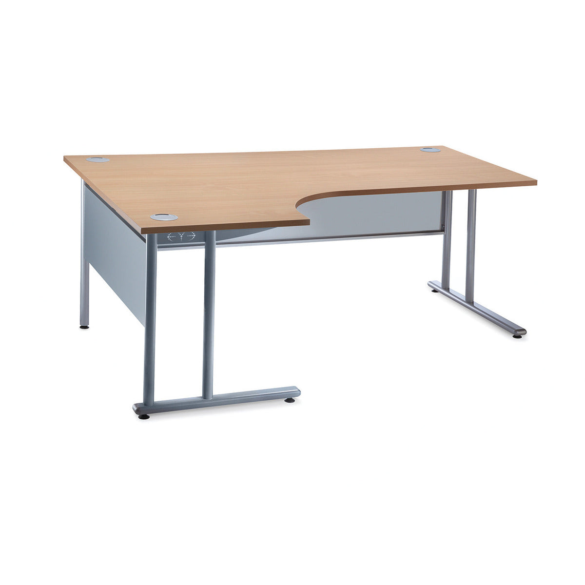 Crsnt Dsk 1400W Lft Rtrn Maple