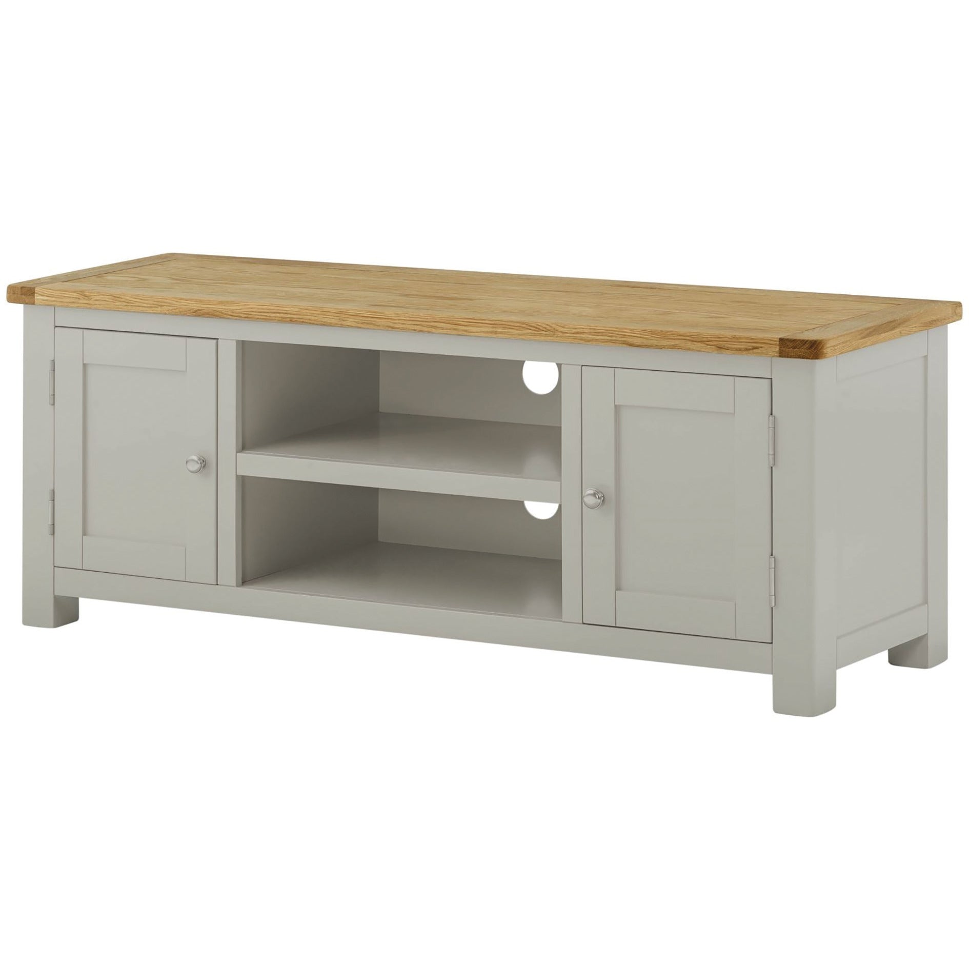 Port/Stone Large Tv Cabinet W1315Mm