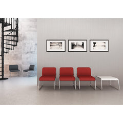 Coffee Table 600X630X440 Wht/Chr