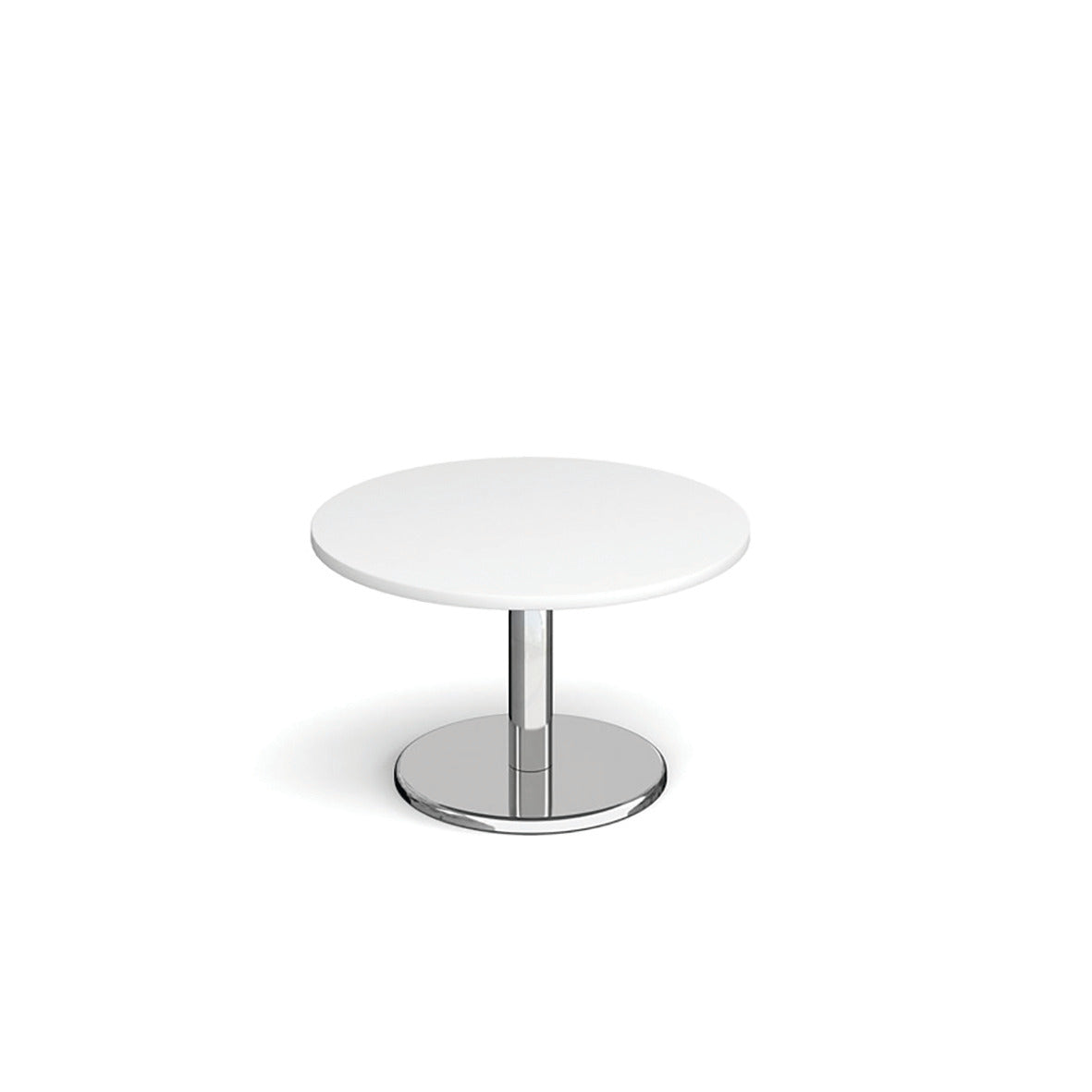 800Mm Diam Circ Coffee Table White