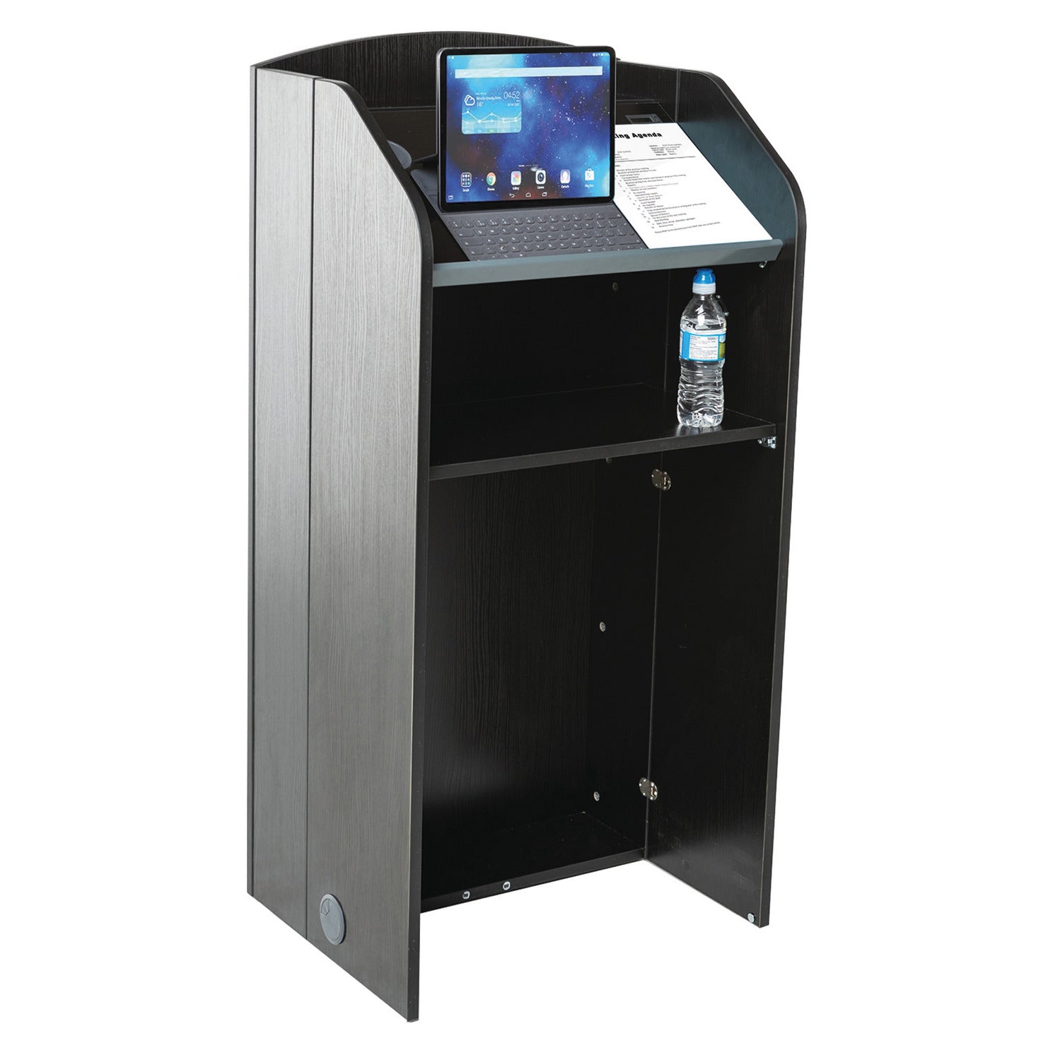 Lectern Fold 620X480X1280 Black