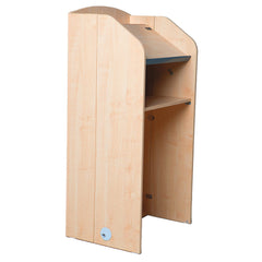 Lectern Fold 620X480X1280 Maple