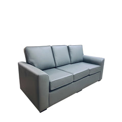 Sbuy Faux Leather 3Seatsofa Ivory