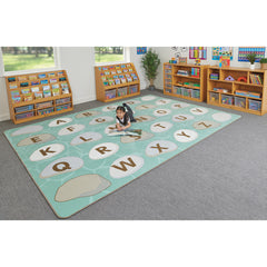 Large Alphabet Rocks Learning Rug W2570 x L3600mm