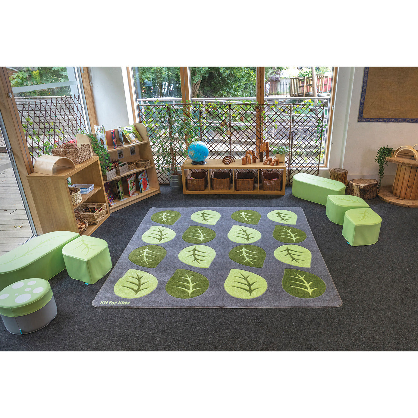 Carved Leaf Carpet 3000X3000Mm