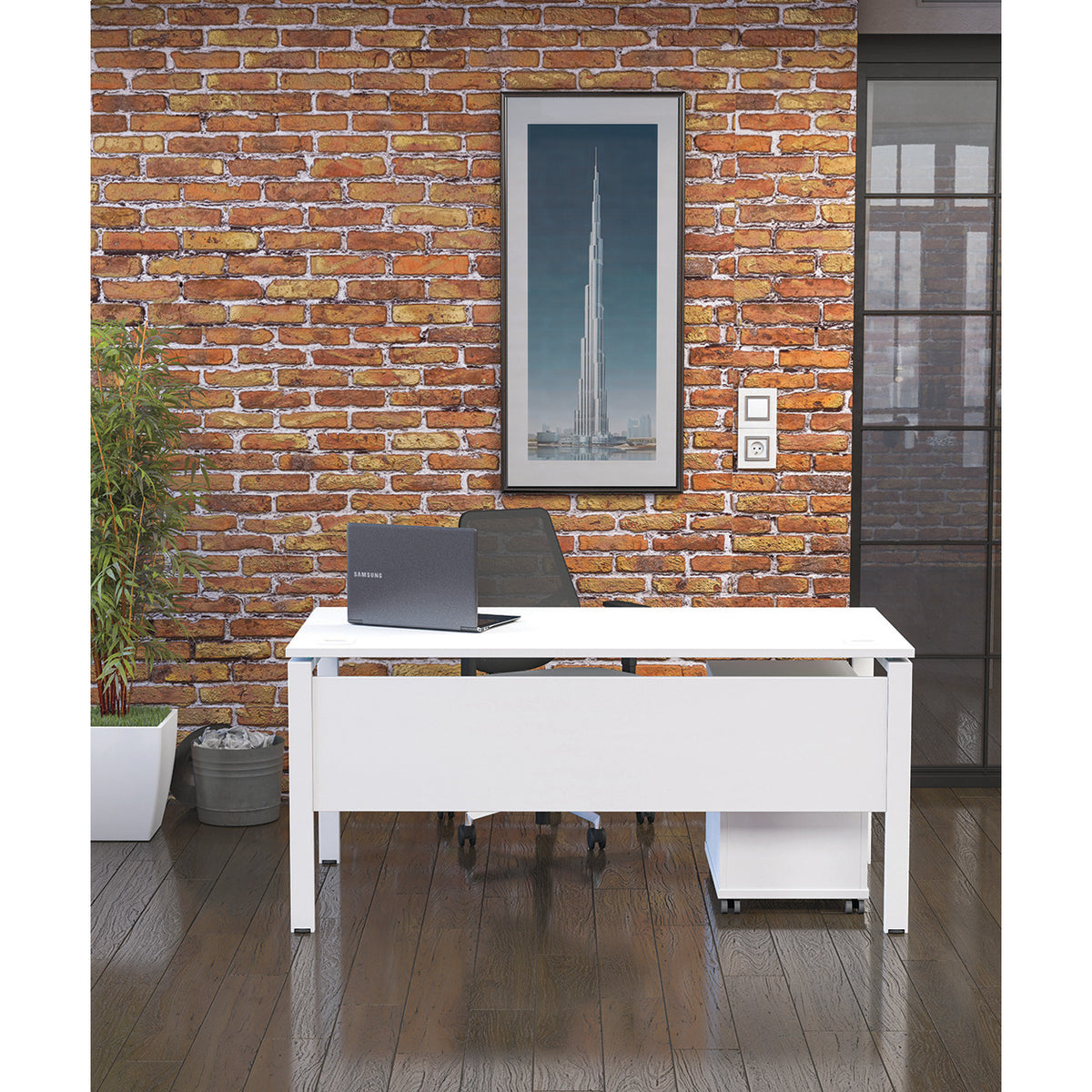 Bench Desk 1200 Width Oak