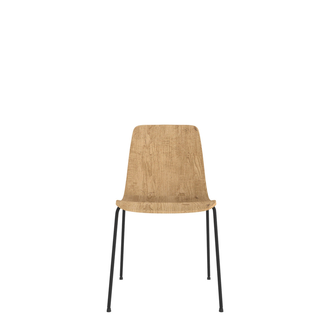 Almond Chair 4 Leg Natural Ash