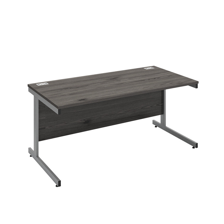 Rectangular Cantilever Frame Desk - Anthracite - 1200mm Width