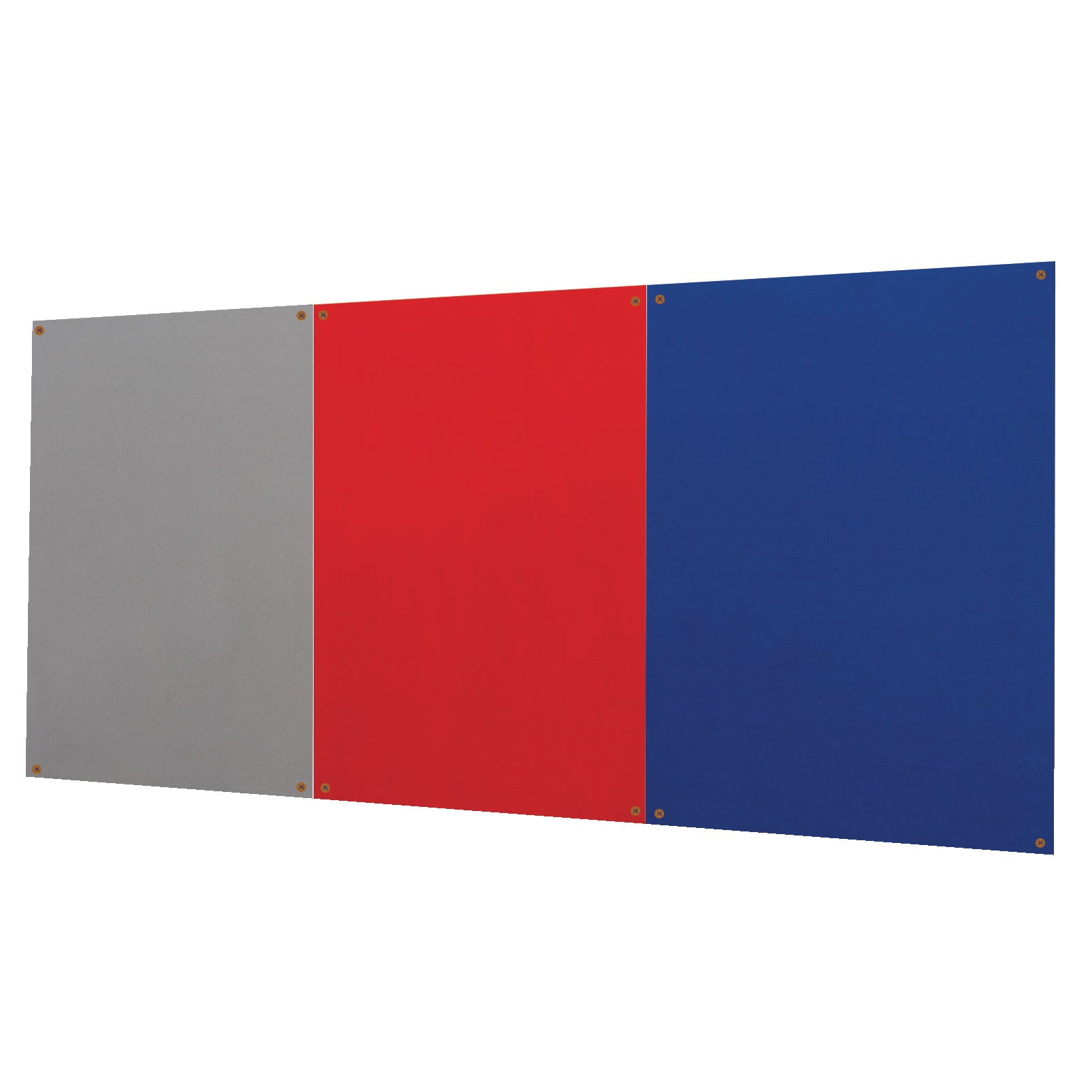 Felt Noticeboard 1200X900Mm Red