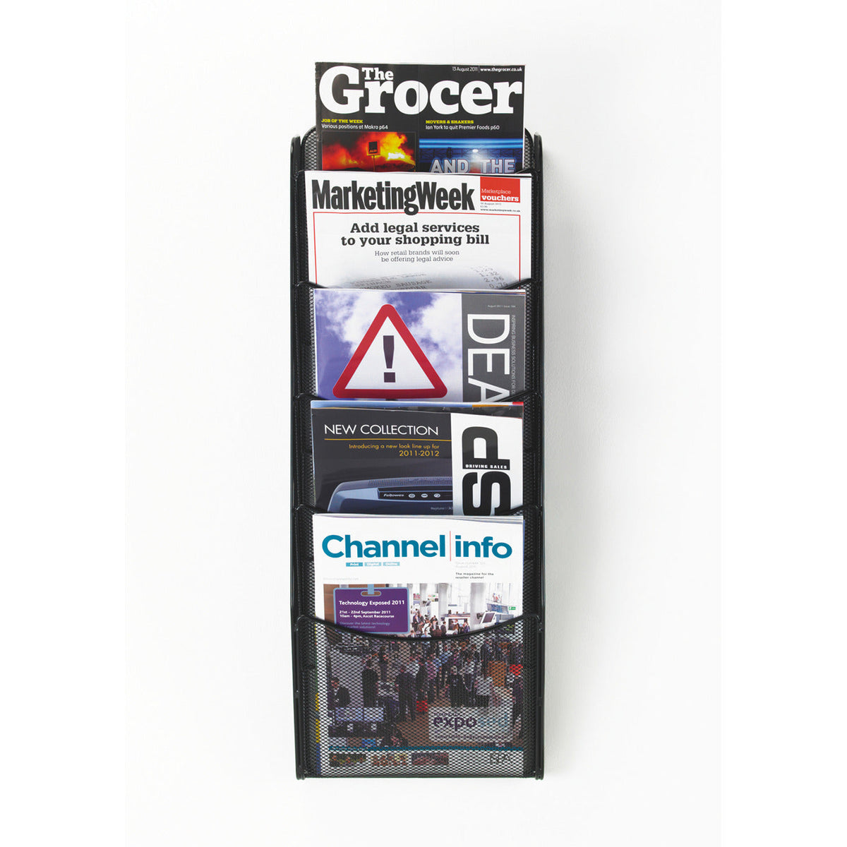 W/Mount Leaflet Disp. 5Xa4 Pockets