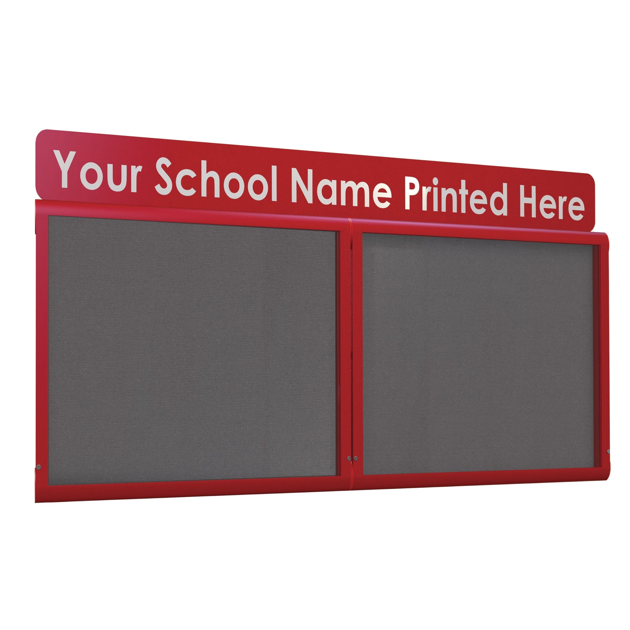 School Signage 1570 X 1281Mm Red