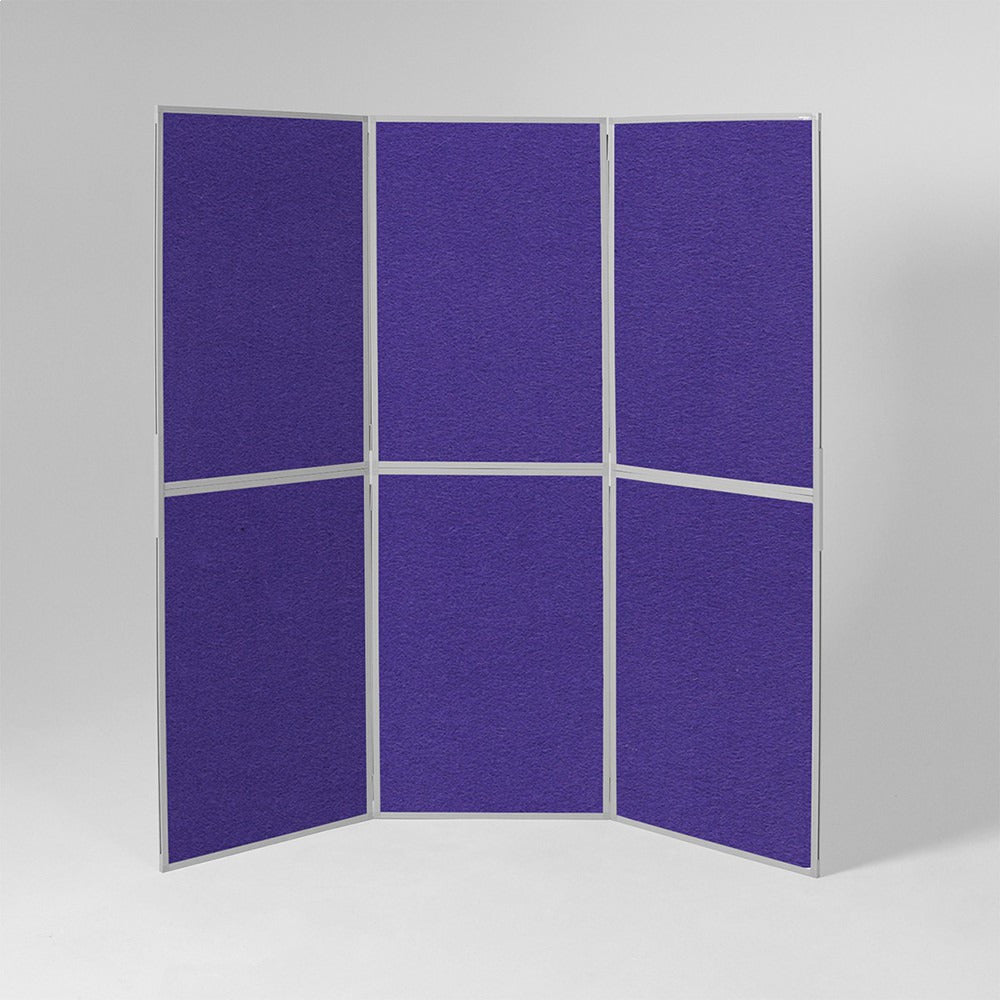 L/Fold.Display Kit 6 Panel Purple